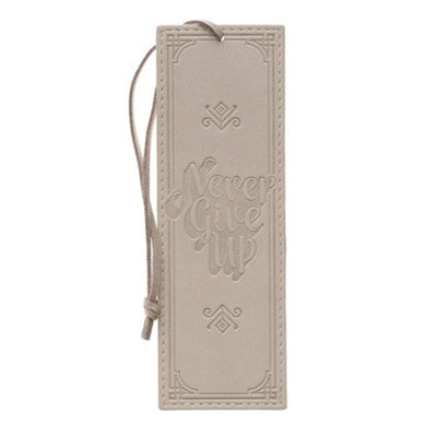 Never Give Up Bookmark
