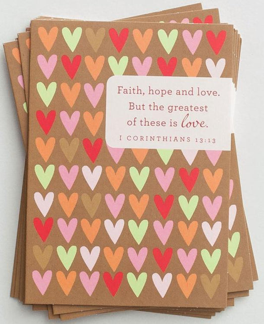 Faith Hope And Love Packaged Notes