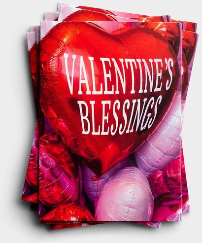 Valentine's Blessings, 25 Cards with Envelopes
