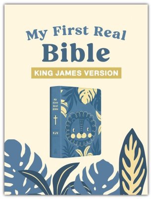 KJV My First Real Bible, Boys Edition, soft leather-look