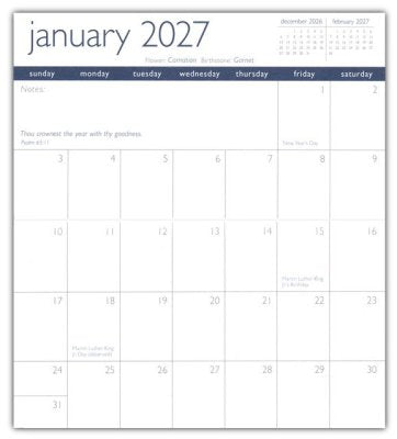 Be Still & Know 2026-2027 Pocket Planner