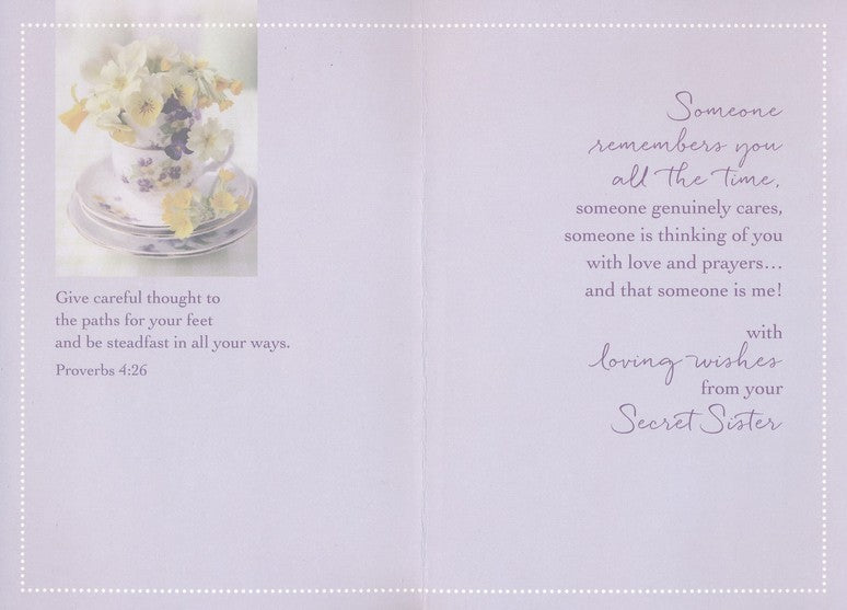 Secret Sister Value Boxed Cards, 12 (NIV, KJV)