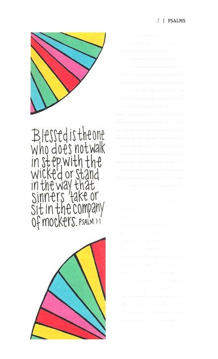 Psalms, NIV Beautiful Word Bible Journal, Comfort Print
