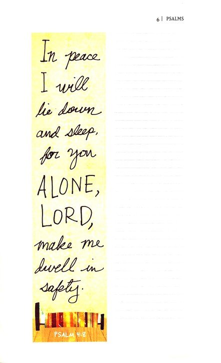 Psalms, NIV Beautiful Word Bible Journal, Comfort Print