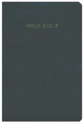 KJV Super Giant Print Reference Bible, Imitation leather, black , Hendrickson Publishers