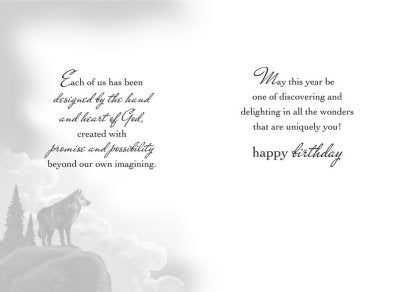 Majestic Mountains Birthday Cards, Box of 12