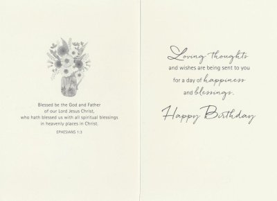 Birthday, Bless Your Day, Box of 12 Cards (KJV)