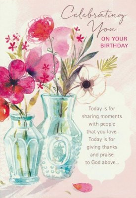 Birthday, Bless Your Day, Box of 12 Cards (KJV)