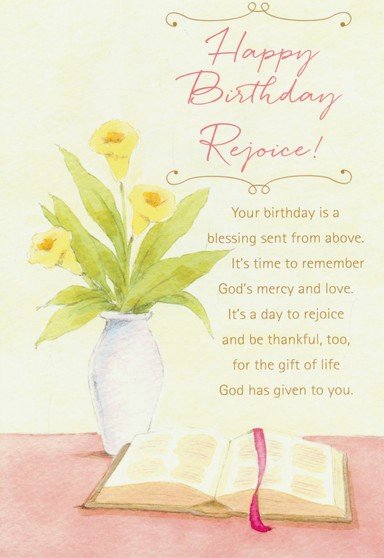 Birthday, Bless Your Day, Box of 12 Cards (KJV)