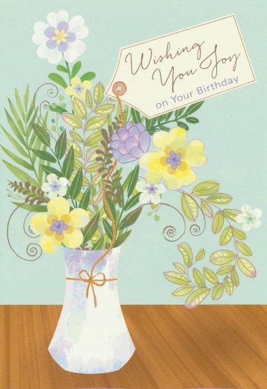 Birthday, Bless Your Day, Box of 12 Cards (KJV)