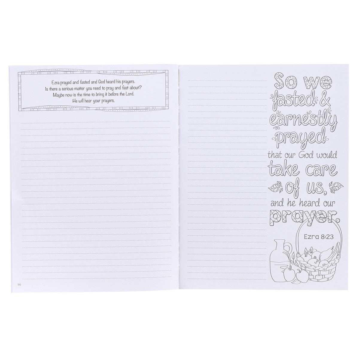 Coloring Prayer Journal