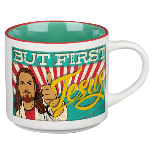 But First Jesus - ceramic mug