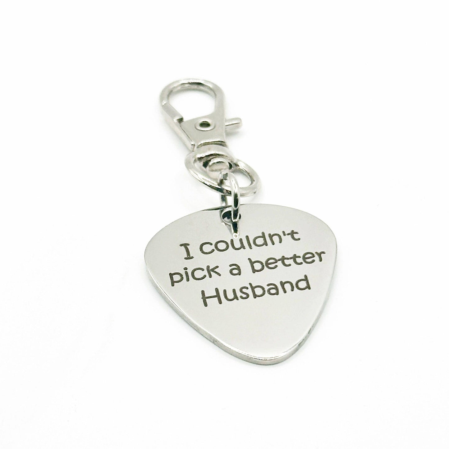 I Couldn't Pick A Better Daughter Guitar Pick Charm Clip On Gift For Daughter Music Lover Graduation Birthday Gift